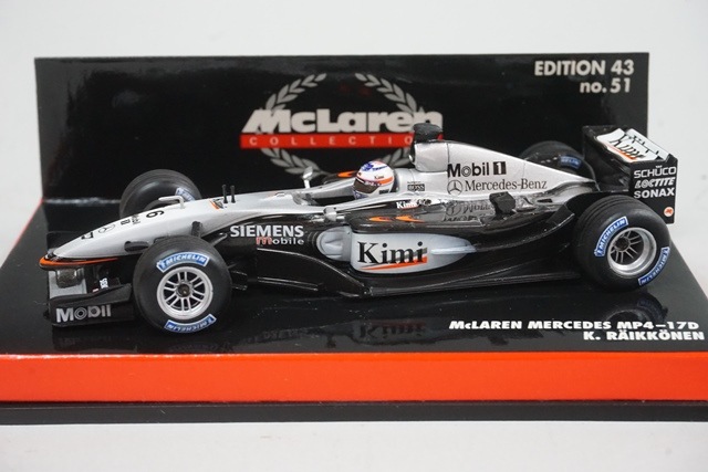 【ミニチャンプス　マクラーレン　MP4-14メルセデス　1999年1/18】 ミニチャンプス マクラーレン MP4-14メルセデス 1999年1/18