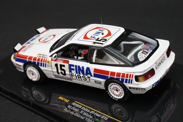 1/43 イクソ RAC153 トヨタ セリカ GT-Four ツール・ド・コルス 1991