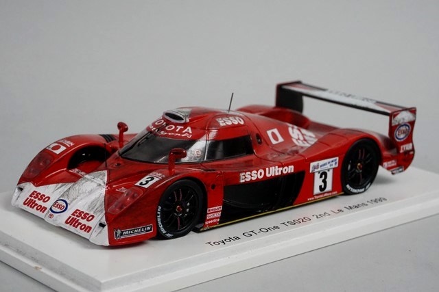 1/43 スパーク ROMU004 Toyota GT-One TS020Le Mans 1999 2nd ESSO #3 