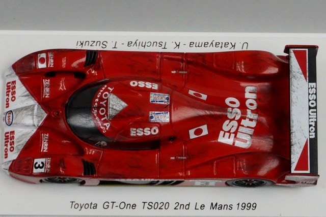 1/43 スパーク ROMU004 Toyota GT-One TS020Le Mans 1999 2nd ESSO #3