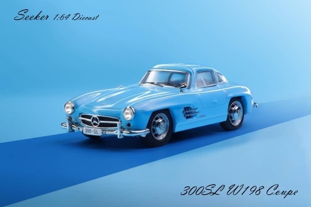 激レア　メルセデスベンツ　300SL モデルカー 完成レビュー！MERCEDES-BENZ 300SL GULLWING 1:8 AGORA