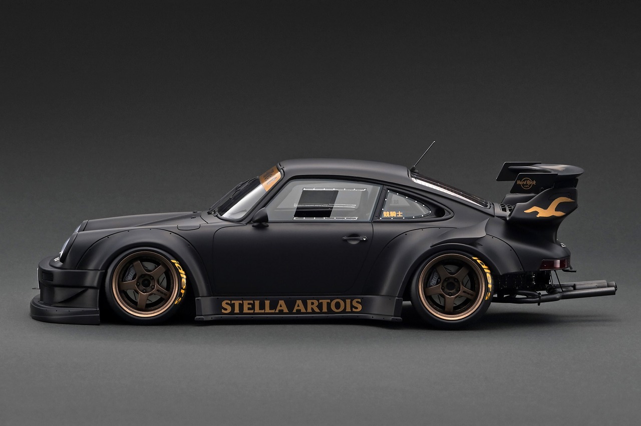 新品 IG3695 イグニッションモデル 1/18 RWB 930 Matte Black , Boost Gear ミニカー通販