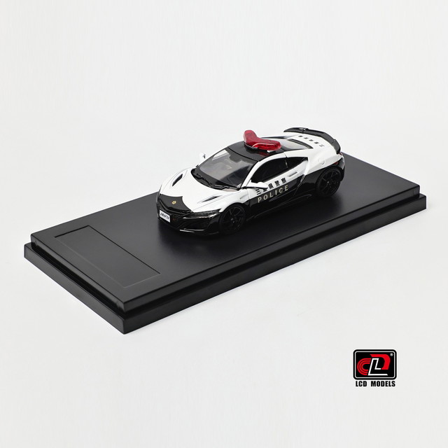 予約 LM64001-BW LCD 1/64 ホンダ Honda NSX Police パトカー 三重県