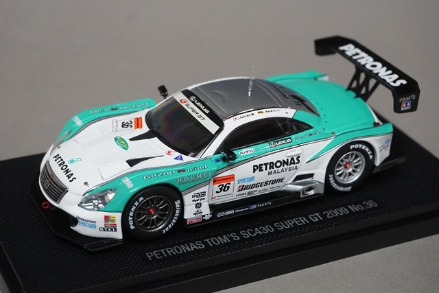 1/43 エブロ 44181 ペトロナス トムス SC430 スーパー GT500 2009 #36