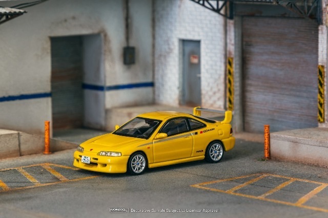 新品 T64G-TL059-YL Tarmac Works 1/64 ホンダ Honda Integra TYPE R