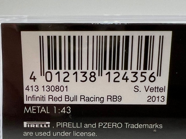 【レア品】ミニチャンプス 1/43 S.ベッテル RB9 レッドブル 鈴鹿LG MINICHAMPS RedBull Diecast Formula 1 Cars for sale | eBay