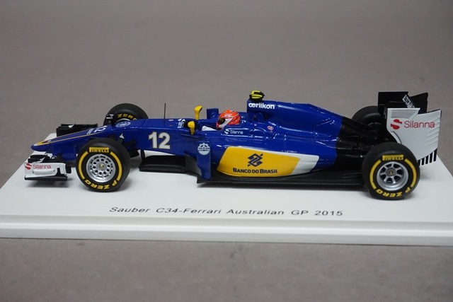 1/43 スパーク S4609 ザウバー C34-フェラーリ オーストラリアGP