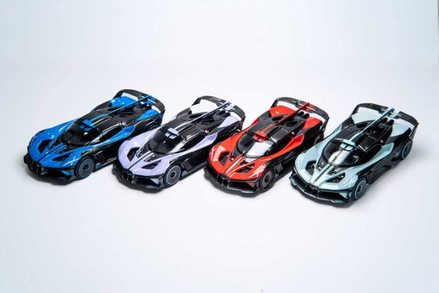 新品 Rhino Model RM 1/64 ブガッティ ボリード Bugatti Bolide Red