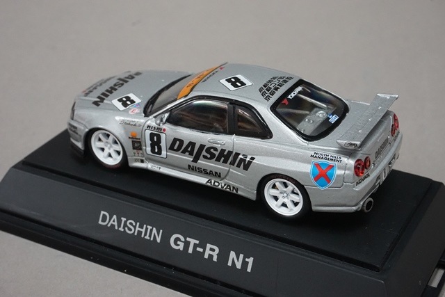 バンダイミニカー 1/43 エブロ 43068 日産 ダイシン GT-R N1 #8, Boost Gear ミニカー通販