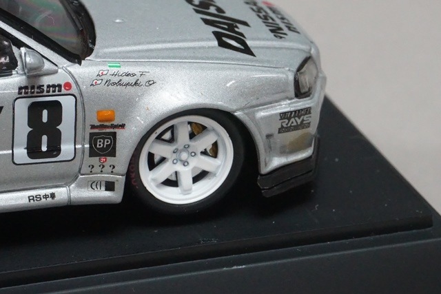 DAISHIN GT-R N1 ミニカー 1/43 エブロ 43068 日産 ダイシン GT-R N1 #8, Boost Gear