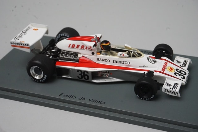 1/43 スパーク S7148 マクラーレン M23 スペインGP 1977 #36 E.デ
