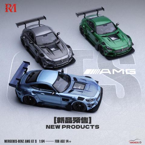 新品 Rhino Model RM 1/64 メルセデス ベンツ Benz AMG GT S 改造車