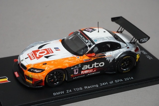 1/43 スパーク SB078 BMW Z4 TDS Racing SPA24h 2014 #10, Boost Gear