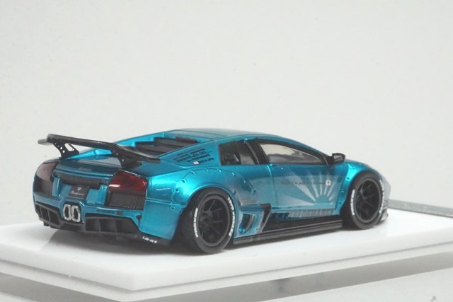  LB670-023 LBPERFOMANCE 1/64 LIBERTY WALK LB Works Murcielago LP670 40th Blue