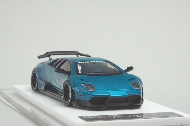  LB670-023 LBPERFOMANCE 1/64 LIBERTY WALK LB Works Murcielago LP670 40th Blue