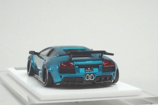  LB670-023 LBPERFOMANCE 1/64 LIBERTY WALK LB Works Murcielago LP670 40th Blue