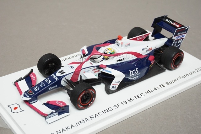 1/43 スパーク SJ129 TCS NAKAJIMA レーシング SF19 M-TEC HR