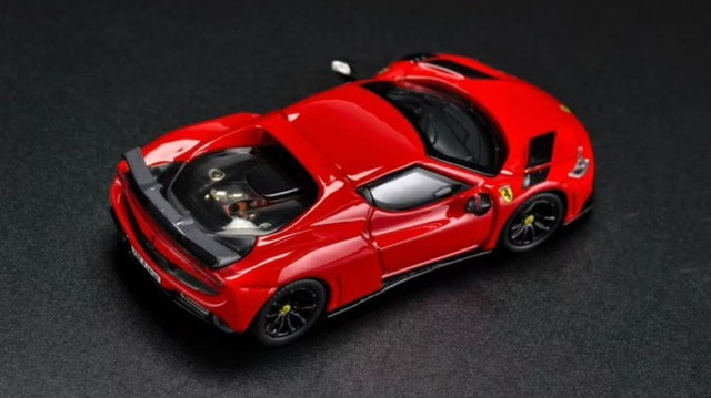 新品 PE66100 ピーコ 1/64 Novitec 296 N-Largo レッド Suzhou GT Show