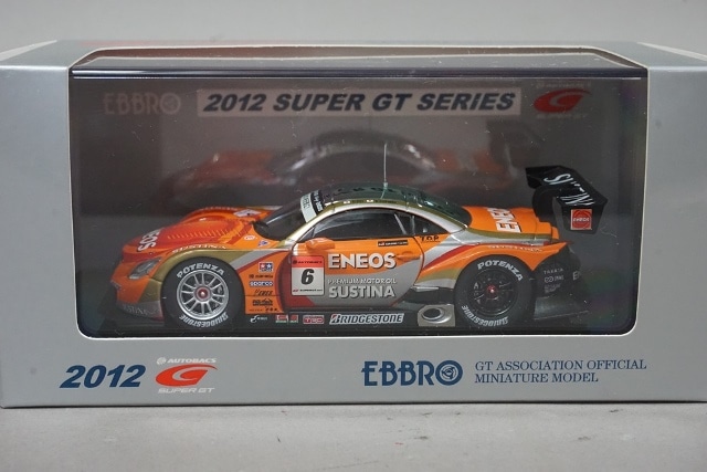1/43 エブロ 44737 レクサス エネオス サスティナ SC430 SGT500 2012