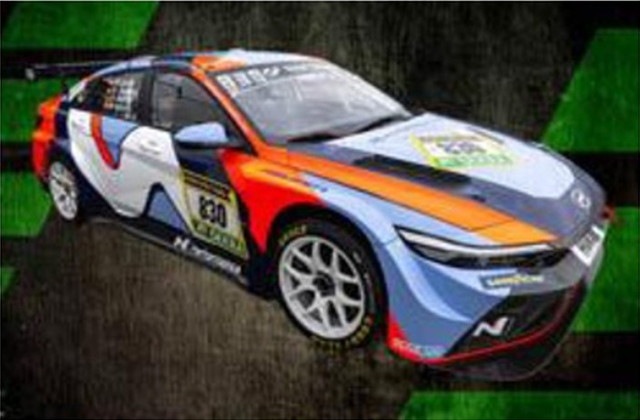 予約 SG1097 スパーク 1/43 ヒュンダイ Motor Company ELANTRA N TCR