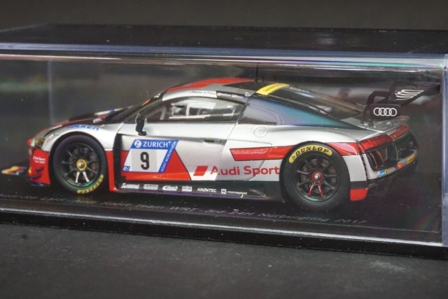 1/43 スパーク SG299 アウディ R8 LMS 3位 WRT ニュルブルクリンク 24h