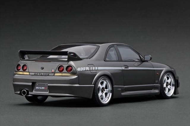 ���� IG3656 �����˥å�����ǥ� 1/18 ���� NISMO 400R (BCNR33) Dark Grey Metallic 