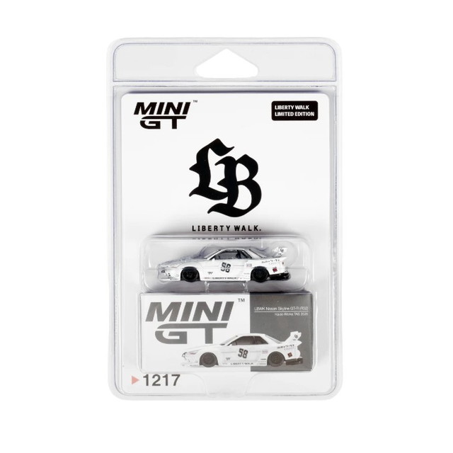 ���� MC302-32WH TSM MINI-GT 1/64 ���� LBWK Nissan GT-R32 Kaido Works Athlete 