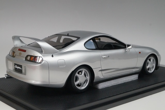 新品18C02-07 onemodel 1/18 トヨタ スープラ シルバーメタリック