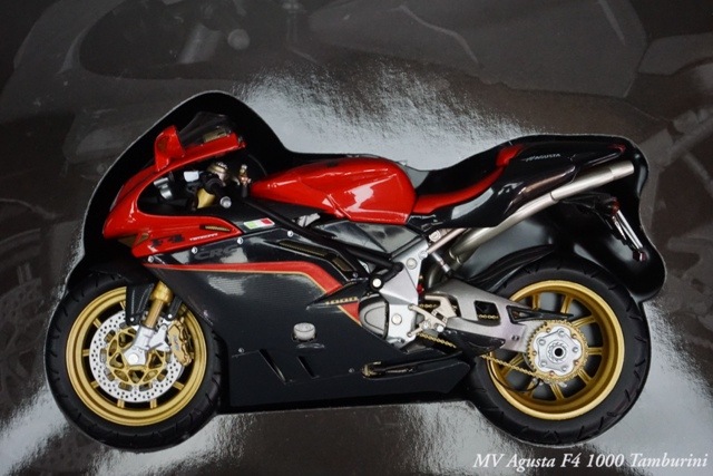 1/12 ミニチャンプス 122121700 MV Agusta F4 Tamburini 2005 Black