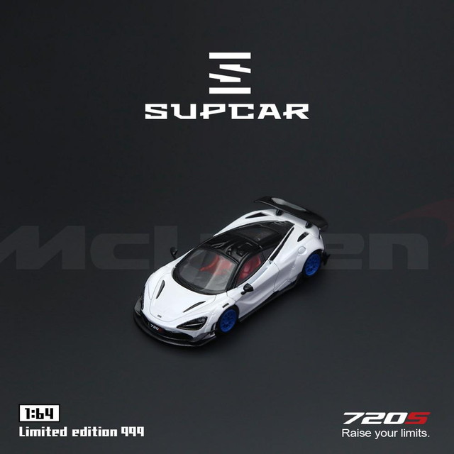 新品 SC64047 SUPCAR SC 1/64 マクラーレン McLaren 720S Silica White
