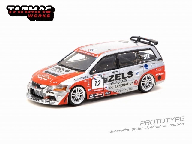 ���� T64-042-07ST12 Tarmac Works 1/64 ��ɩ Mitsubishi Lancer Evolution Wagon Super Taikyu Series 2007 