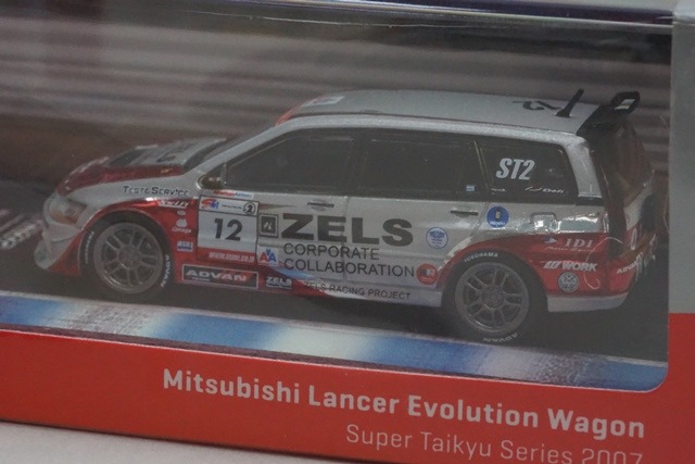���� T64-042-07ST12 Tarmac Works 1/64 ��ɩ Mitsubishi Lancer Evolution Wagon Super Taikyu Series 2007 