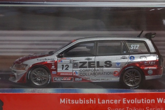 ���� T64-042-07ST12 Tarmac Works 1/64 ��ɩ Mitsubishi Lancer Evolution Wagon Super Taikyu Series 2007 