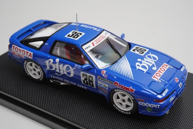 1/43 エブロ 43975 トヨタ バイヨ トムス スープラ Gr.A 1989 #36