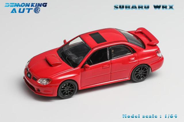 予約 Demon King Auto & DKA 1/64 スバル SUBARU WRX STI Baby Driver