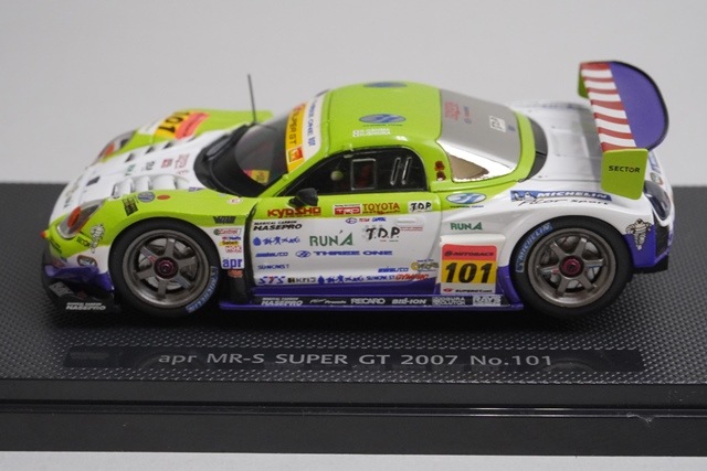 1/43 エブロ 43980 トヨタ apr MR-S スーパー GT300 2007 #101