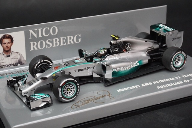 1/43 ミニチャンプス 410140006 メルセデス AMG ペトロナス F1 チーム