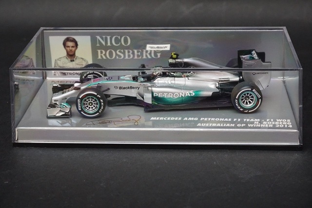 1/43 ミニチャンプス 410140006 メルセデス AMG ペトロナス F1 チーム