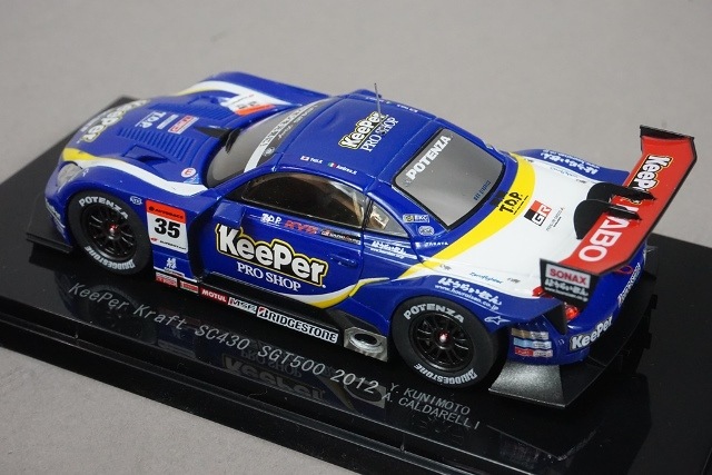 VEL LF IREミニカー 1/43 エブロ 44738 レクサス KeePer クラフト SGT300 SGT500
