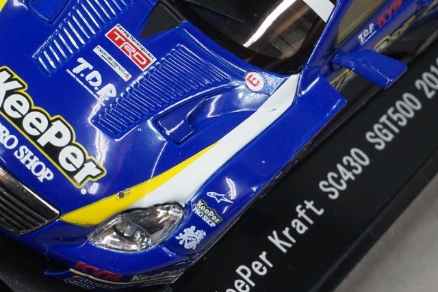 KeePer Kraft SC430 2012年モデル 1/43 中古】開封 EBBRO エブロ 1/43 KeePer Kraft キーパー クラフト