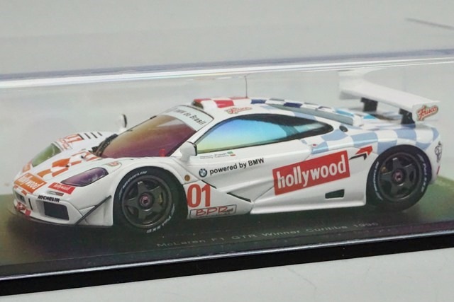 1/43 スパーク US018 マクラーレン F1 GTR クリチバ優勝 1996#01