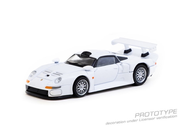 予約 T64P-004-WH Tarmac Works 1/64 ポルシェ Porsche 911 GT1 White