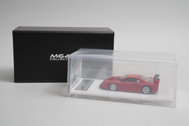 1/64 M64X フェラーリ　F40 lm Competizione 赤 1/64 M64X フェラーリ F40 lm Competizione 赤 - メルカリ