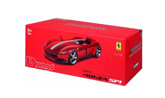 新品 18-16909R ブラーゴ 1/18 フェラーリ モンツァ SP1（レッド