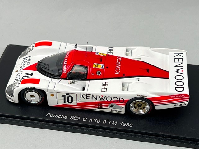 1/43 スパーク KBS006 国際貿易特注 ポルシェ 962C ルマン 9th 1988