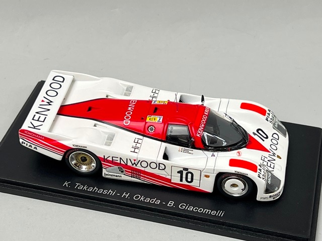 1/43 スパーク KBS006 国際貿易特注 ポルシェ 962C ルマン 9th 1988