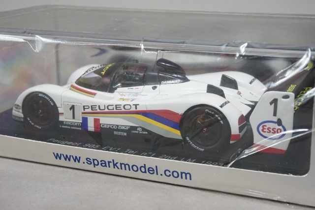 1/43 スパーク S1298 プジョー 905 EV1 Ter ルマン 2nd 1993#1, Boost