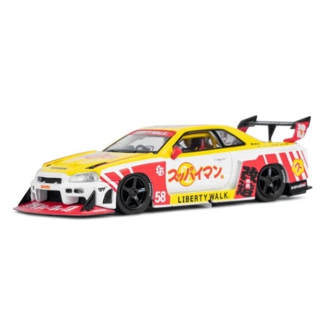 ���� MC249-SPM TSM MINI-GT 1/64 ���� Nissan LB-ER34 Super Silhouette SKYLINE �������饤�� ���åѥ��ޥ� ���� ���� ��LBWK���� �֥ꥹ��������