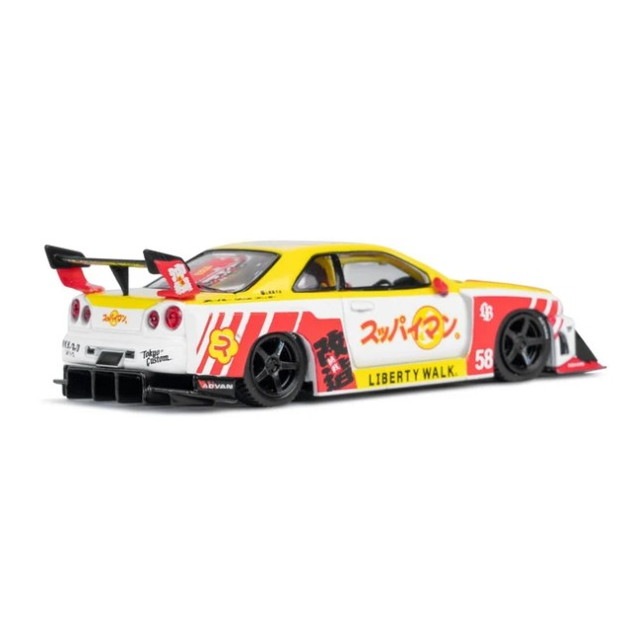 ���� MC249-SPM TSM MINI-GT 1/64 ���� Nissan LB-ER34 Super Silhouette SKYLINE �������饤�� ���åѥ��ޥ� ���� ���� ��LBWK���� �֥ꥹ��������