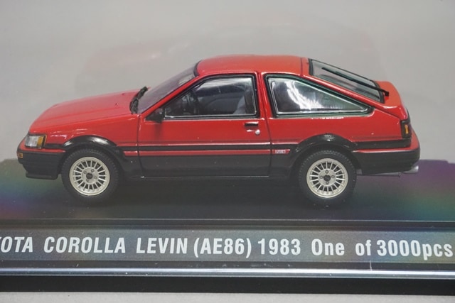 1/43 エブロ 272 トヨタ カローラ レビン AE86 1983, Boost Gear